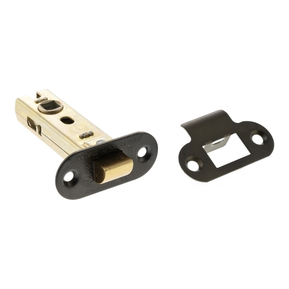 ALRCE3UDB • 076mm [057mm] • Urban Dark Bronze • Atlantic Radiused Tubular Fire Rated CE Latch