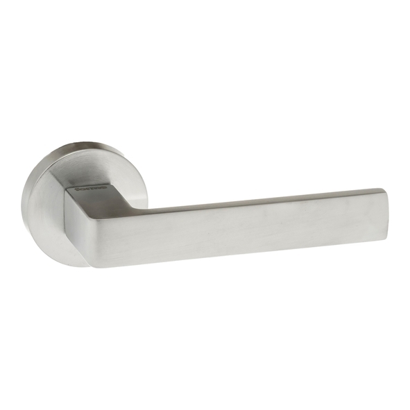 FMR254SC • Satin Chrome • Forme Asti Levers On Minimal Round Roses