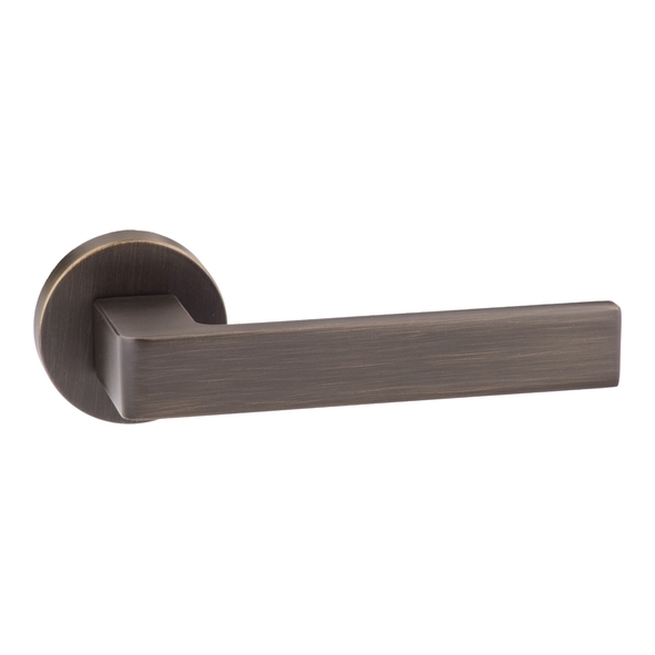 FMR254UB • Urban Bronze • Forme Asti Levers On Minimal Round Roses