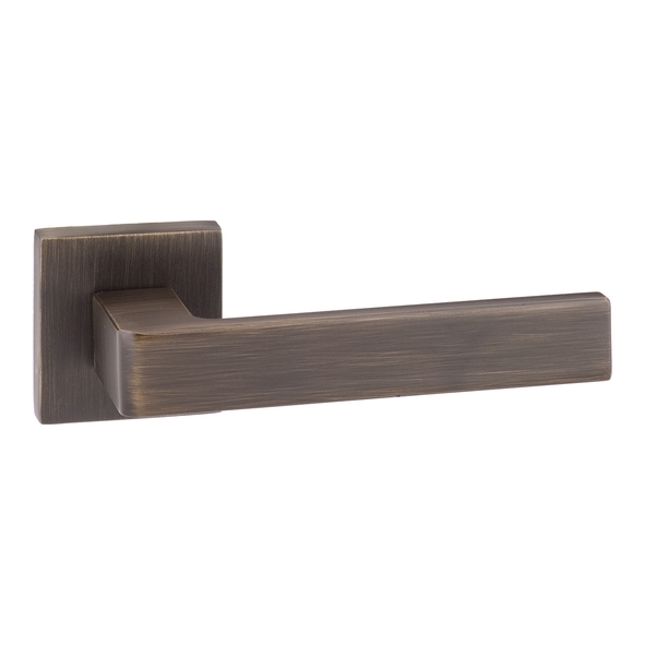 FMS254UB • Urban Bronze • Forme Asti Levers On Minimal Square Roses