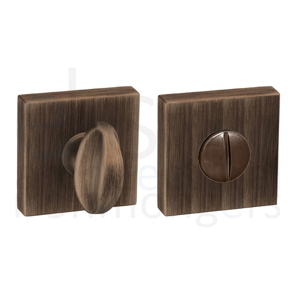 FMSWCUB • Turn / Release • Urban Bronze • Forme Minimal Square Bathroom Turn With Release