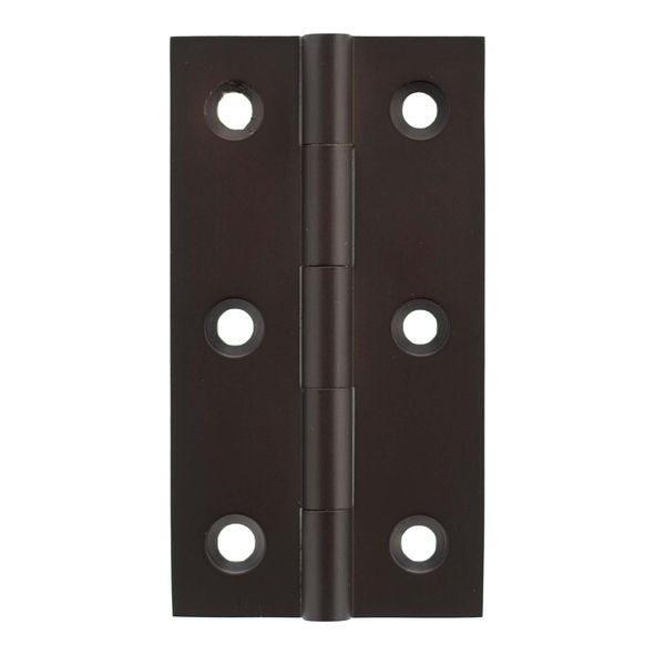 MHBH75AB � 75 x 41 x 2mm � Antique Brass � Millhouse Brass Cabinet Butt Hinges