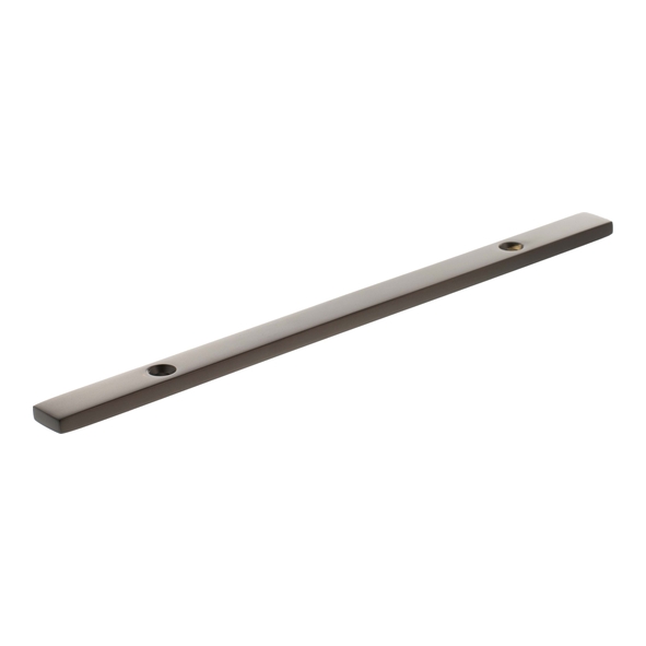 MHCBN128UDB � 128mm c/c � Urban Dark Bronze � Millhouse Brass Long Narrow Cabinet Handle Backplate