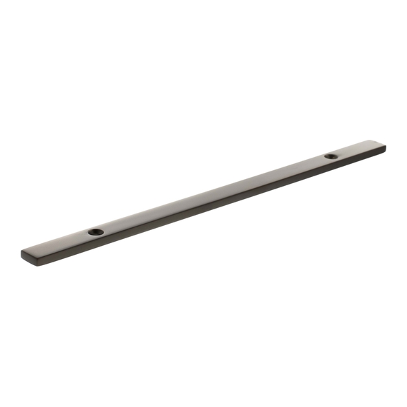 MHCBN160UDB � 160mm c/c � Urban Dark Bronze � Millhouse Brass Long Narrow Cabinet Handle Backplate