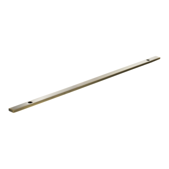 MHCBN320AB � 320mm c/c � Antique Brass � Millhouse Brass Long Narrow Cabinet Handle Backplate