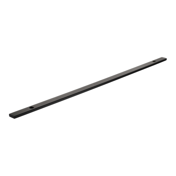 MHCBN320MB � 320mm c/c � Matt Black � Millhouse Brass Long Narrow Cabinet Handle Backplate