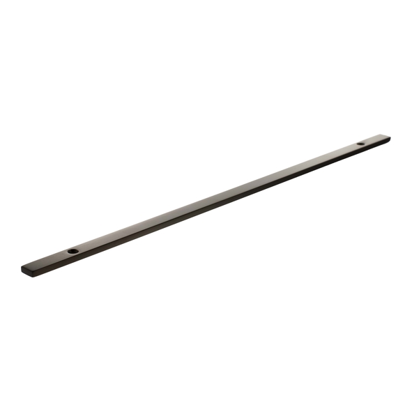 MHCBN320UDB  320mm c/c  Urban Dark Bronze  Millhouse Brass Long Narrow Cabinet Handle Backplate