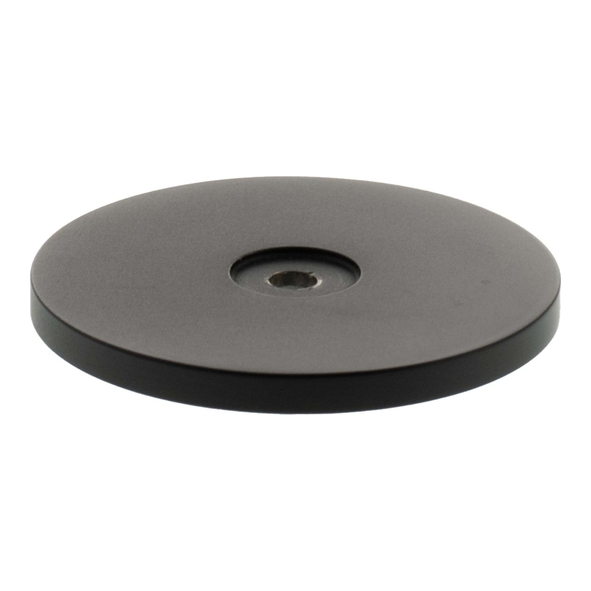 MHCBR49MB � 49 x 4mm � Matt Black � Millhouse Brass Round Cabinet Handle Backplate