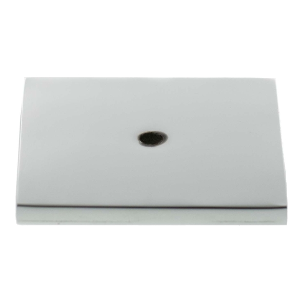 MHCBS50PC � 50 x 4mm � Polished Chrome � Millhouse Brass Square Cabinet Handle Backplate