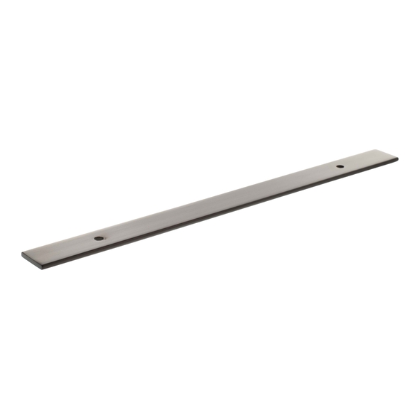 MHCBW160UDB  160mm c/c  Urban Dark Bronze  Millhouse Brass Long Wide Cabinet Handle Backplate