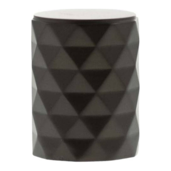 MHCD1420UDB � 20mm � Urban Dark Bronze � Millhouse Brass Chrysler Diamond Cylinder Cabinet Knob