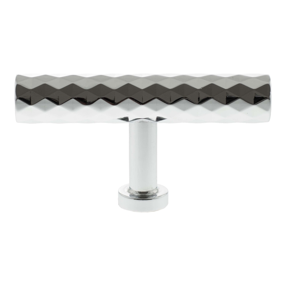 MHCD1675PC � 75mm � Polished Chrome � Millhouse Brass Chrysler Diamond T-Bar Cabinet Knob