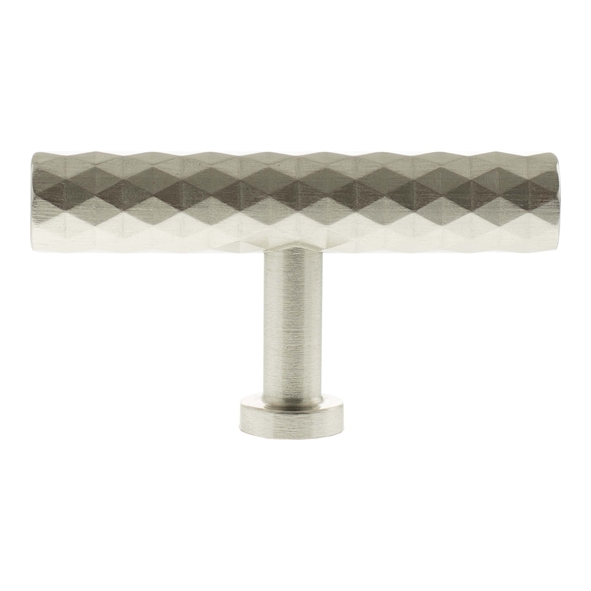 MHCD1675SN � 75mm � Satin Nickel � Millhouse Brass Chrysler Diamond T-Bar Cabinet Knob