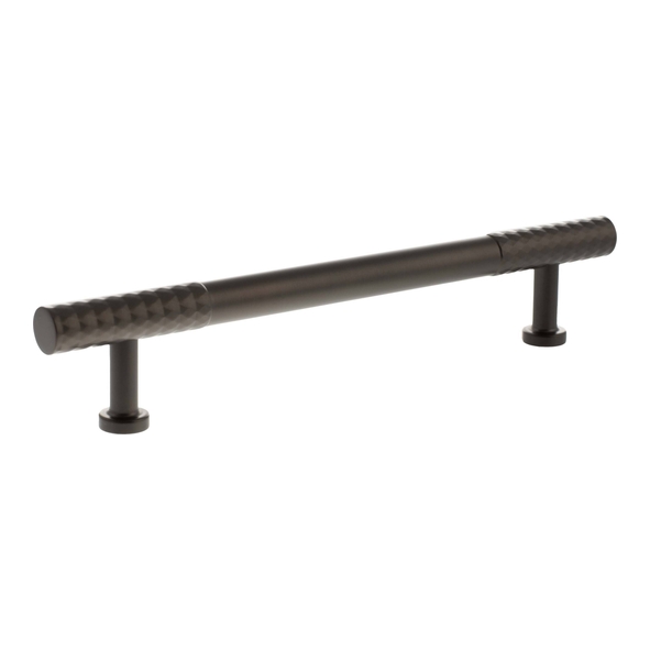 MHCD17160UDB  160mm c/c  Urban Dark Bronze  Millhouse Brass Chrysler Diamond T-Bar Cabinet Pull Handle