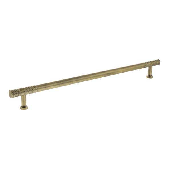 MHCD17320AB  320mm c/c  Antique Brass  Millhouse Brass Chrysler Diamond T-Bar Cabinet Pull Handle