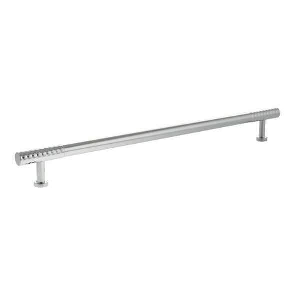 MHCD17320PC  320mm c/c  Polished Chrome  Millhouse Brass Chrysler Diamond T-Bar Cabinet Pull Handle