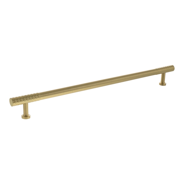 MHCD17320SB  320mm c/c  Satin Brass  Millhouse Brass Chrysler Diamond T-Bar Cabinet Pull Handle