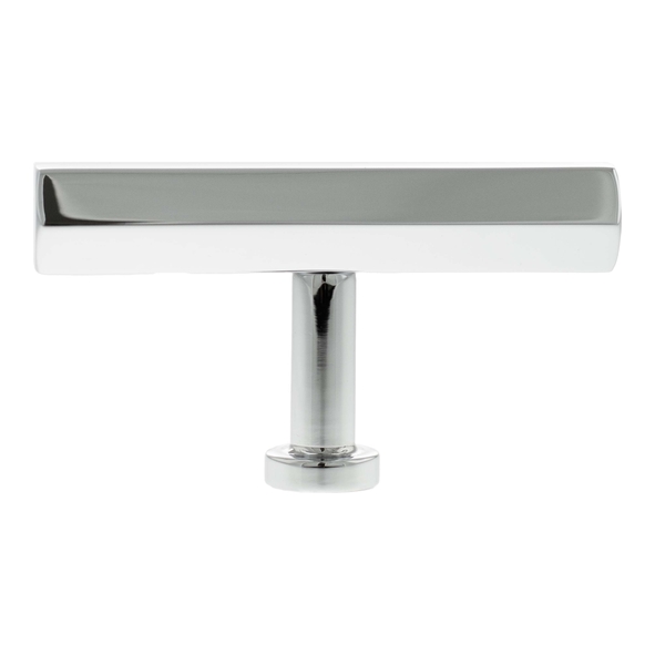 MHCH1675PC � 75mm � Polished Chrome � Millhouse Brass Pennington Hex T-Bar Cabinet Knob