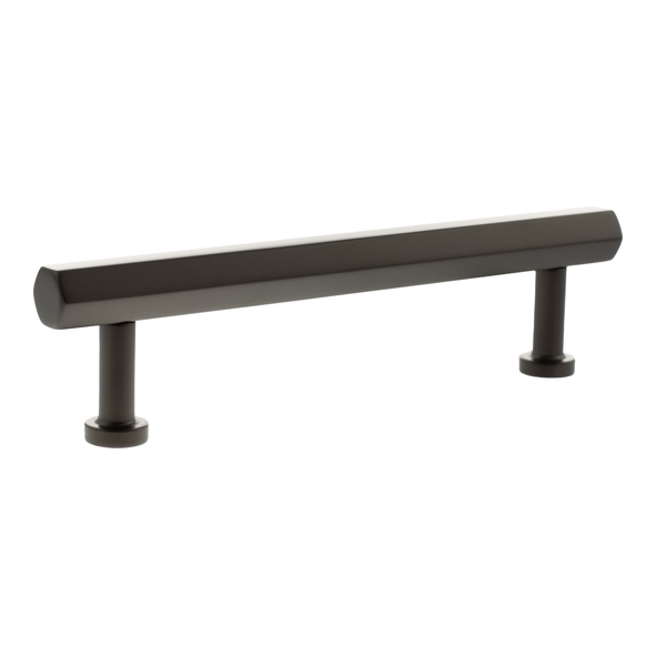 MHCH17128UDB  128mm c/c  Urban Dark Bronze  Millhouse Brass Pennington Hex T-Bar Cabinet Pull Handle