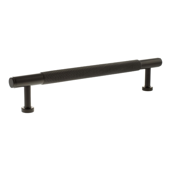 MHCK17160UDB  160mm c/c  Urban Dark Bronze  Millhouse Brass Eiffel Knurled T-Bar Cabinet Pull Handle