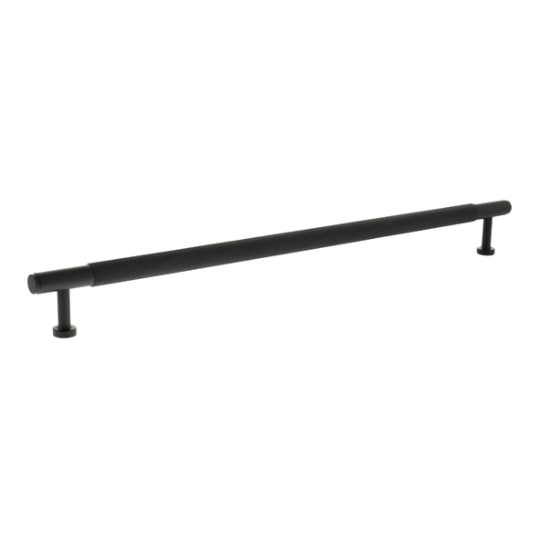 MHCK17320MB  320mm c/c  Matt Black  Millhouse Brass Eiffel Knurled T-Bar Cabinet Pull Handle