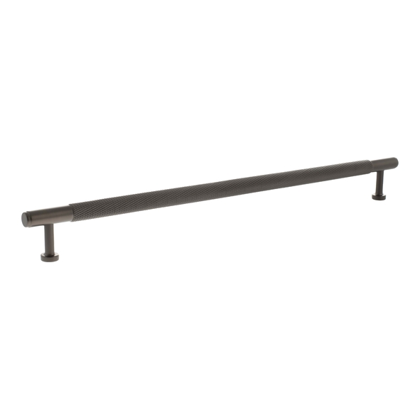 MHCK17320UDB  320mm c/c  Urban Dark Bronze  Millhouse Brass Eiffel Knurled T-Bar Cabinet Pull Handle