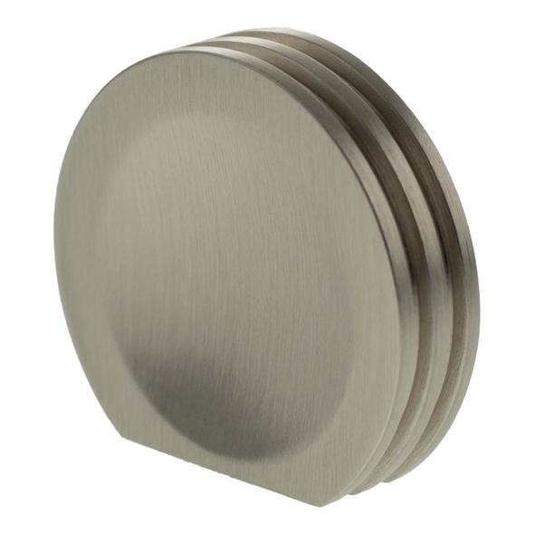 MHCL1338SN � 38mm � Satin Nickel � Millhouse Brass Battersea Linear Finger Pull Cabinet Knob