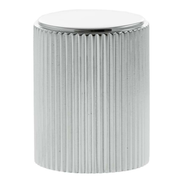 MHCL1420PC � 20mm � Polished Chrome � Millhouse Brass Battersea Linear Cylinder Cabinet Knob
