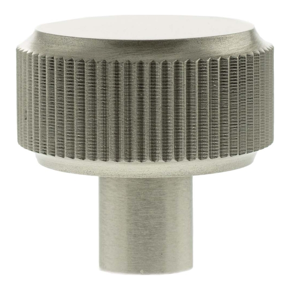 MHCL1532SN � 32mm � Satin Nickel � Millhouse Brass Battersea Linear Round Cabinet Knob