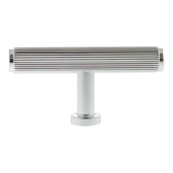 MHCL1675PC � 75mm � Polished Chrome � Millhouse Brass Battersea Linear T-Bar Cabinet Knob