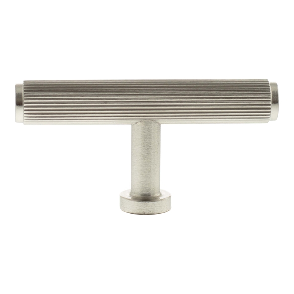 MHCL1675SN � 75mm � Satin Nickel � Millhouse Brass Battersea Linear T-Bar Cabinet Knob