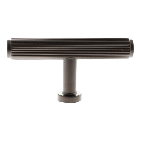 MHCL1675UDB � 75mm � Urban Dark Bronze � Millhouse Brass Battersea Linear T-Bar Cabinet Knob