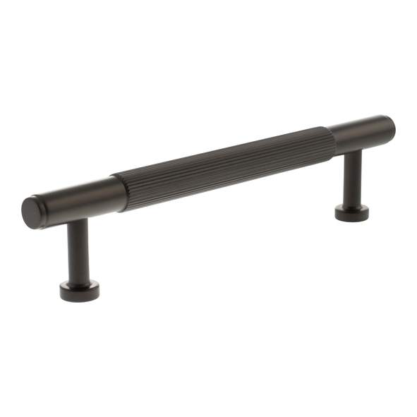 MHCL17128UDB  128mm c/c  Urban Dark Bronze  Millhouse Brass Battersea Linear T-Bar Cabinet Pull Handle