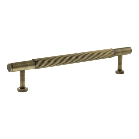 MHCL17160AB  160mm c/c  Antique Brass  Millhouse Brass Battersea Linear T-Bar Cabinet Pull Handle