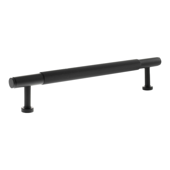 MHCL17160MB  160mm c/c  Matt Black  Millhouse Brass Battersea Linear T-Bar Cabinet Pull Handle