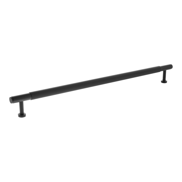 MHCL17320MB  320mm c/c  Matt Black  Millhouse Brass Battersea Linear T-Bar Cabinet Pull Handle
