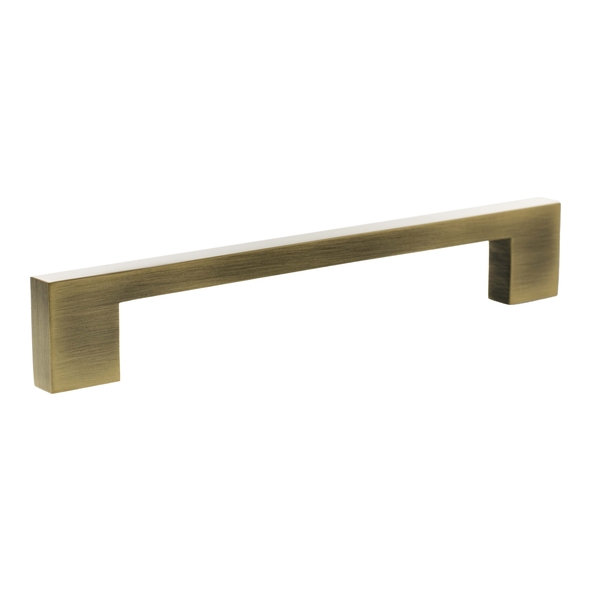 MHCN17160AB � 160mm c/c � Antique Brass � Millhouse Brass Empire Slim Cabinet Pull Handle