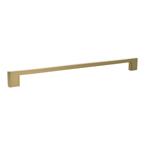 MHCN17320SB � 320mm c/c � Satin Brass � Millhouse Brass Empire Slim Cabinet Pull Handle