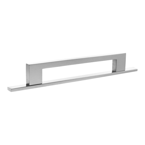 MHCNB17160PC � 160mm c/c � Polished Chrome � Millhouse Brass Empire Slim Cabinet Pull Handle on Plate