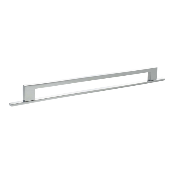 MHCNB17320PC � 320mm c/c � Polished Chrome � Millhouse Brass Empire Slim Cabinet Pull Handle on Plate