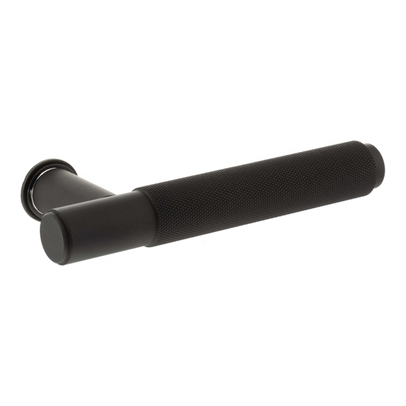 MHCR100UDB � Urban Dark Bronze � Millhouse Brass Crompton Knurled Levers on Concealed Round Rose