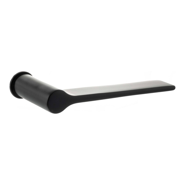 MHCR300MB � Matt Black � Millhouse Brass Brindley Levers on Concealed Round Rose