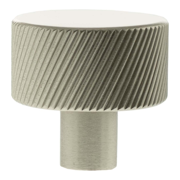 MHCS1532SN � 32mm � Satin Nickel � Millhouse Brass Paddington Spiral Round Cabinet Knob