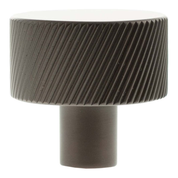 MHCS1532UDB � 32mm � Urban Dark Bronze � Millhouse Brass Paddington Spiral Round Cabinet Knob