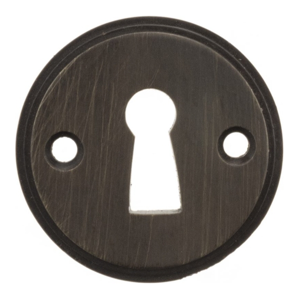 MHRKEUDB � Urban Dark Bronze � Millhouse Brass Open Key Hole Escutcheons