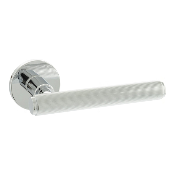MHSR250PC � Polished Chrome � Millhouse Brass Stephenson Linear Levers on 5mm Round Roses