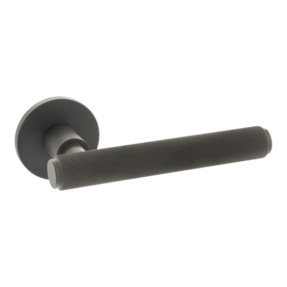 MHSR250UDB � Urban Dark Bronze � Millhouse Brass Stephenson Linear Levers on 5mm Round Roses