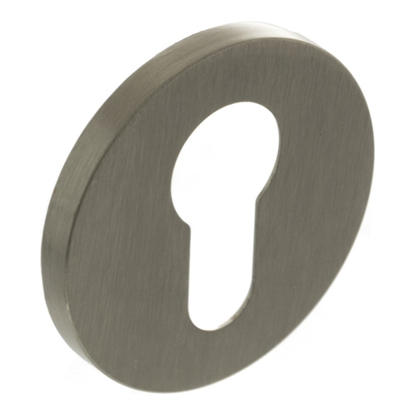 MHSRESN � Satin Nickel � Millhouse Brass Euro Escutcheons on 5mm Round Rose