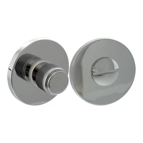 MHSRLWCPC � Polished Chrome � Millhouse Brass Linear WC Turn and Release on 5mm Round Rose