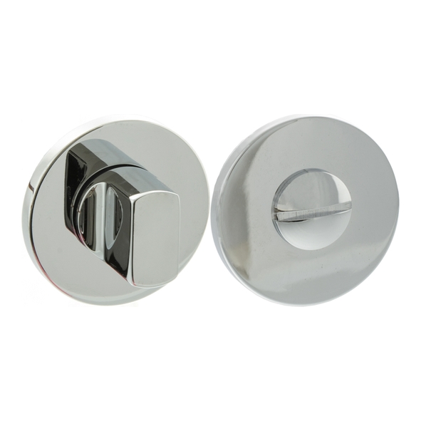 MHSRWCPC � Polished Chrome � Millhouse Brass WC Turn and Release on 5mm Round Rose